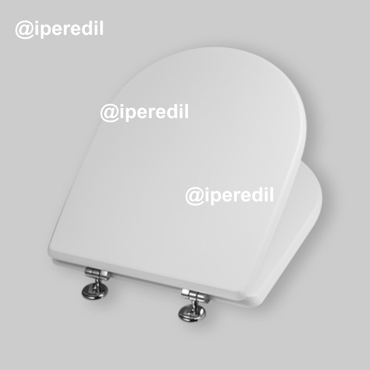 SEDILE ESEDRA MDF LACCATO Bianco - Chiusura Normale