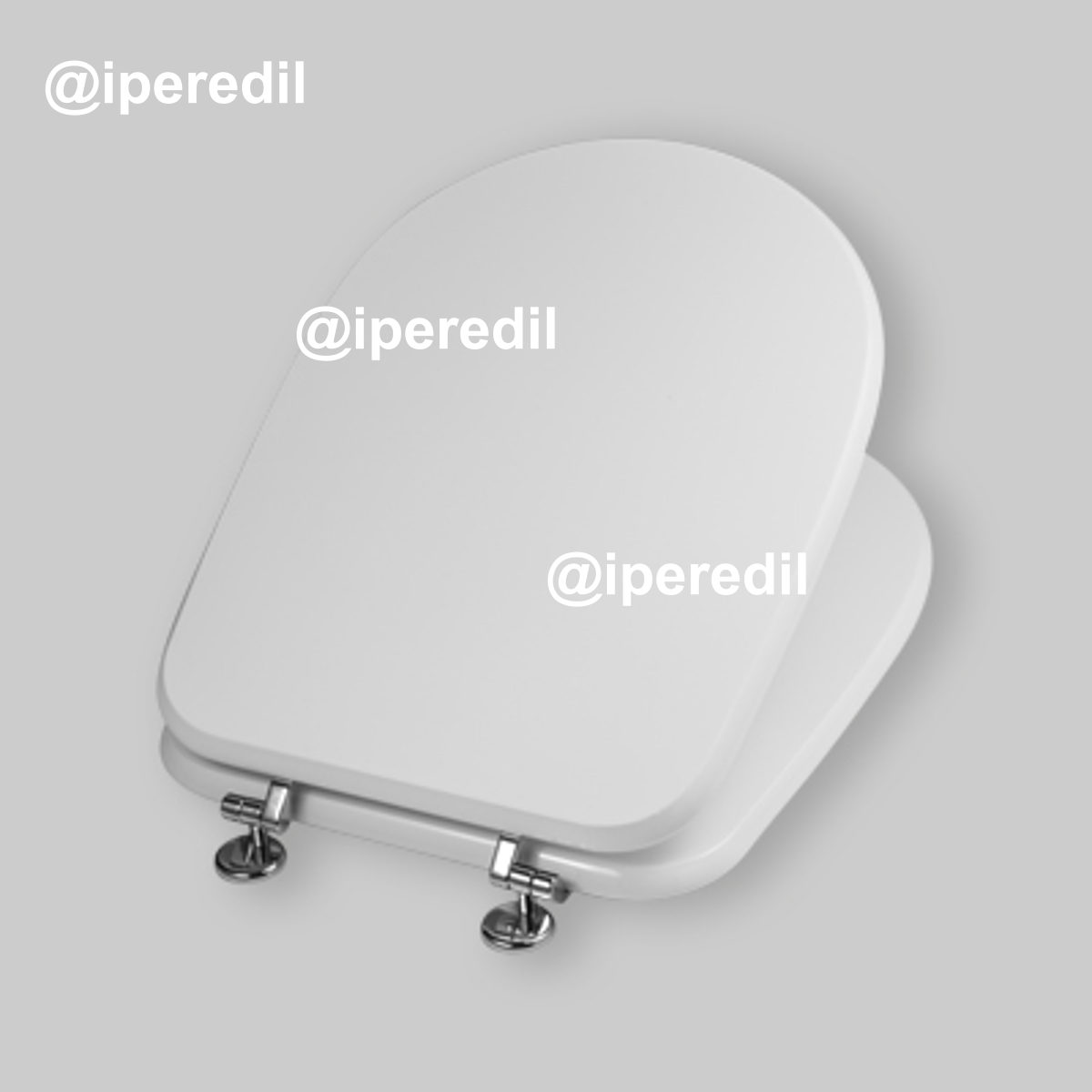 SEDILE ARETUSA MDF LACCATO Bianco - Chiusura Normale