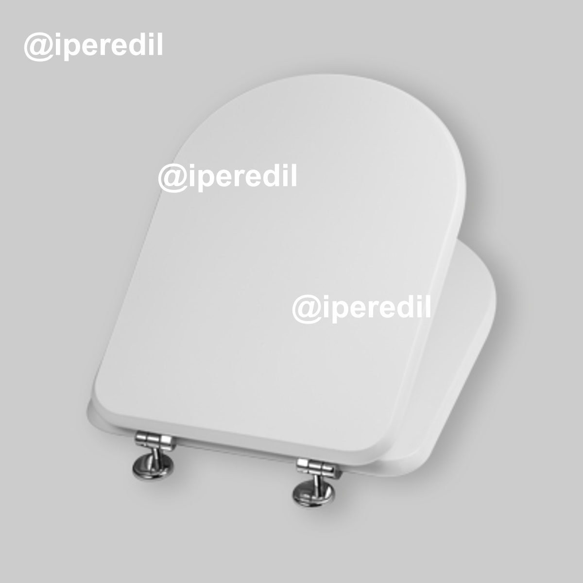 SEDILE VALENTINA MDF LACCATO Bianco - Chiusura Normale