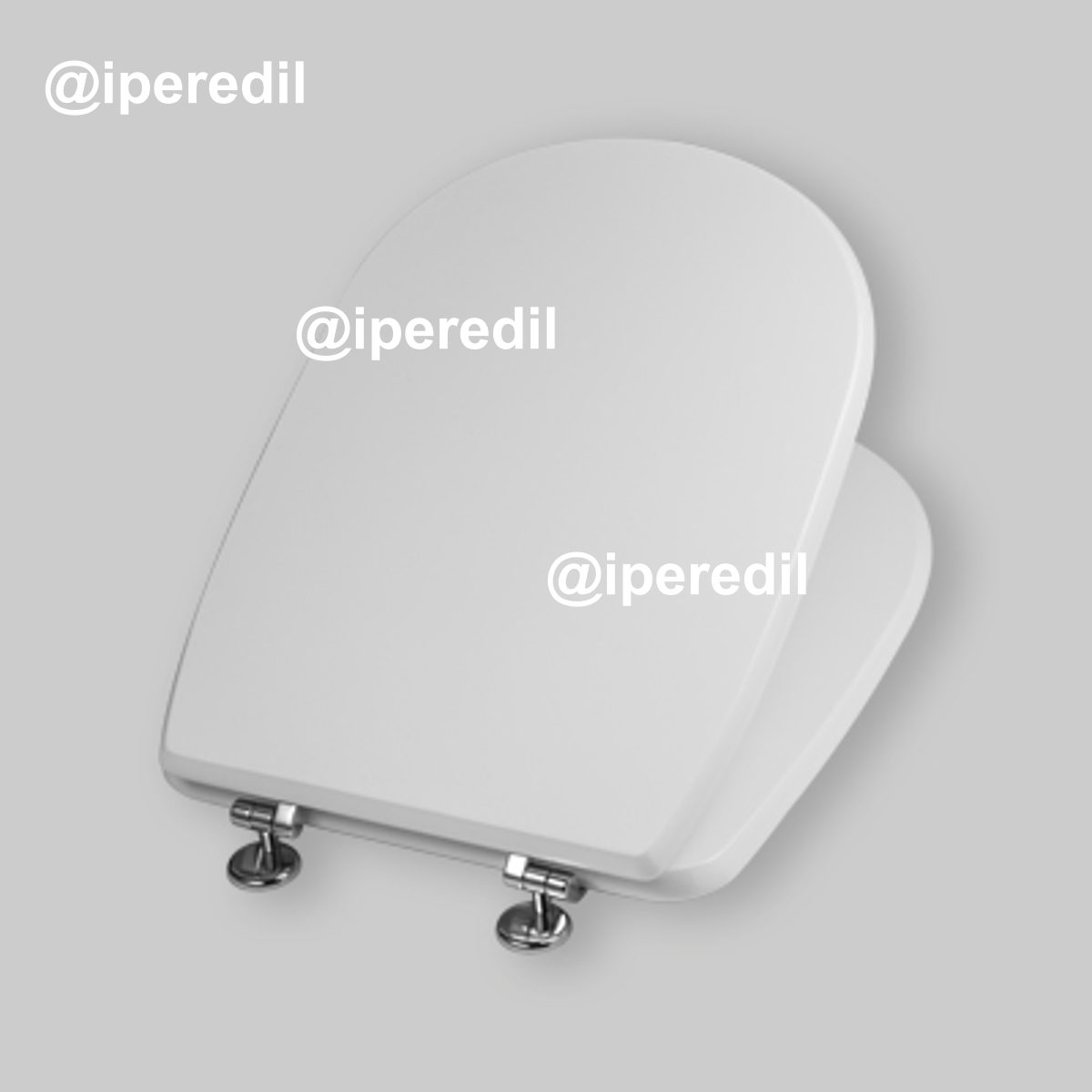 SEDILE ELIOS/DIANA MDF LACCATO Bianco - Chiusura Normale