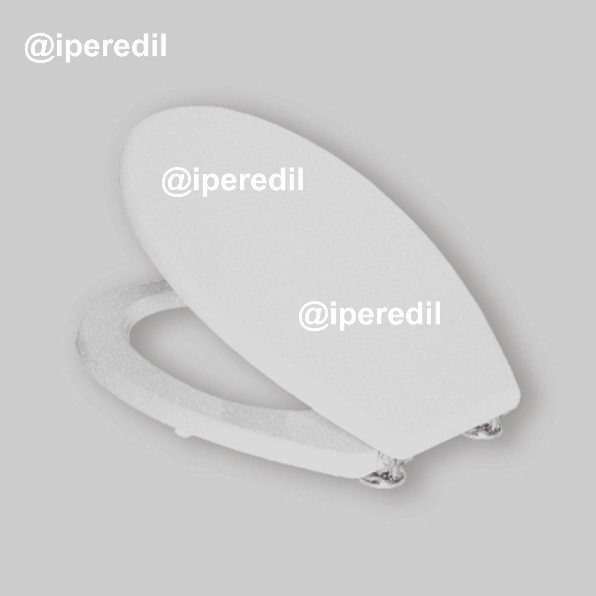 SEDILE COLATO ALFA Bianco - Chiusura Normale