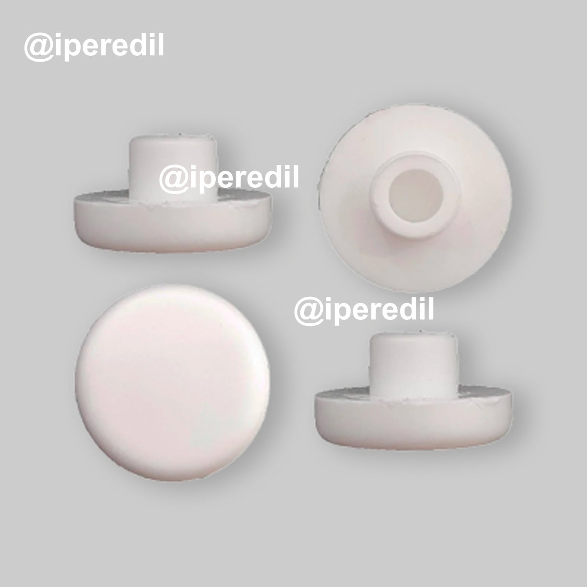 KIT PARACOLPI PER SEDILE AD 1 PERNO H. 8 mm - 63