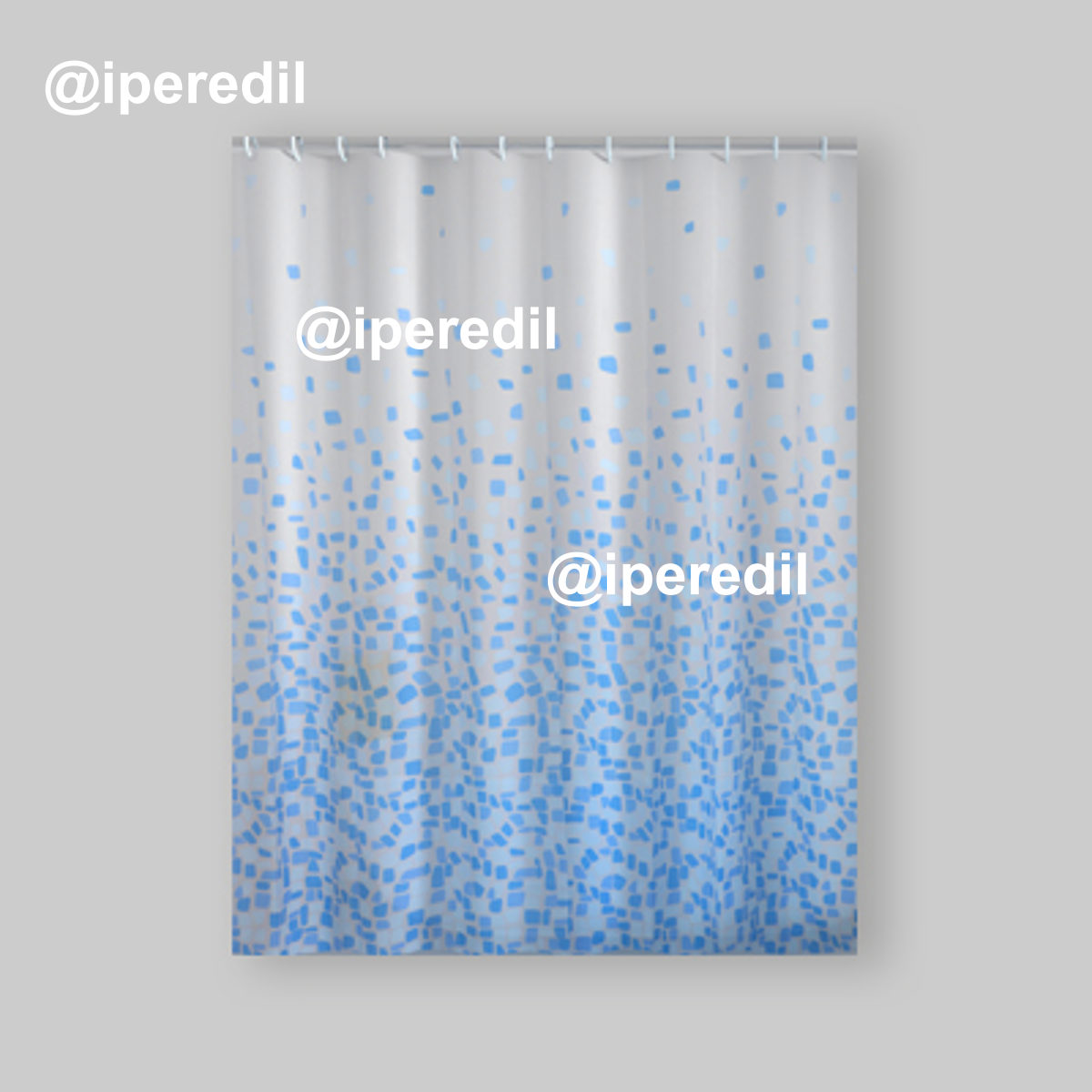 TENDA DOCCIA FRAMMENTI 180x200 cm
