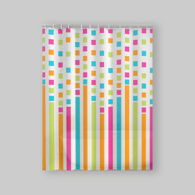 TENDA DOCCIA PARTY 180x200 Multicolore