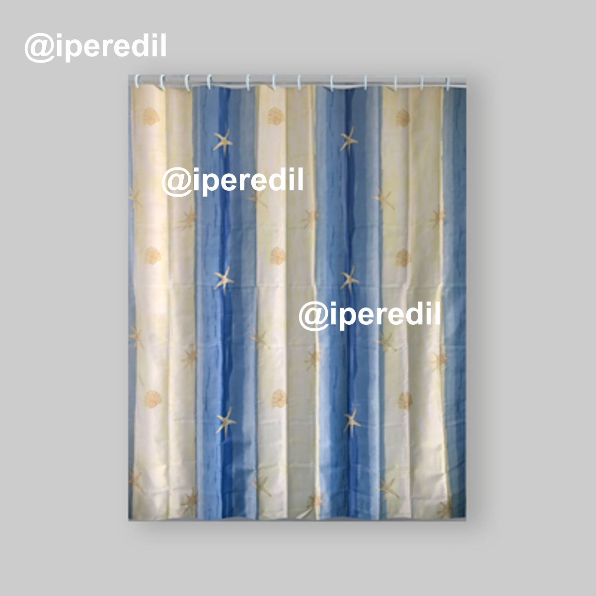 TENDA DOCCIA OLTREMARE 180x200 cm