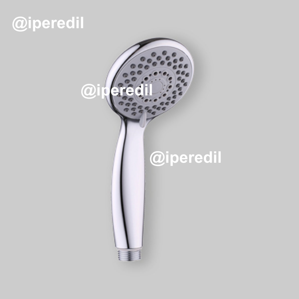 DOCCETTA 3 GETTI "ERMES" CROMO Ø80 - H.230 mm