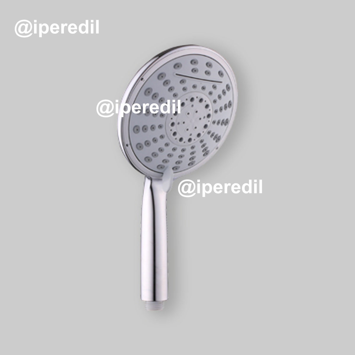 DOCCETTA 4 GETTI CON CASCATA "CUBA" CROMO Ø150 - H.295 mm