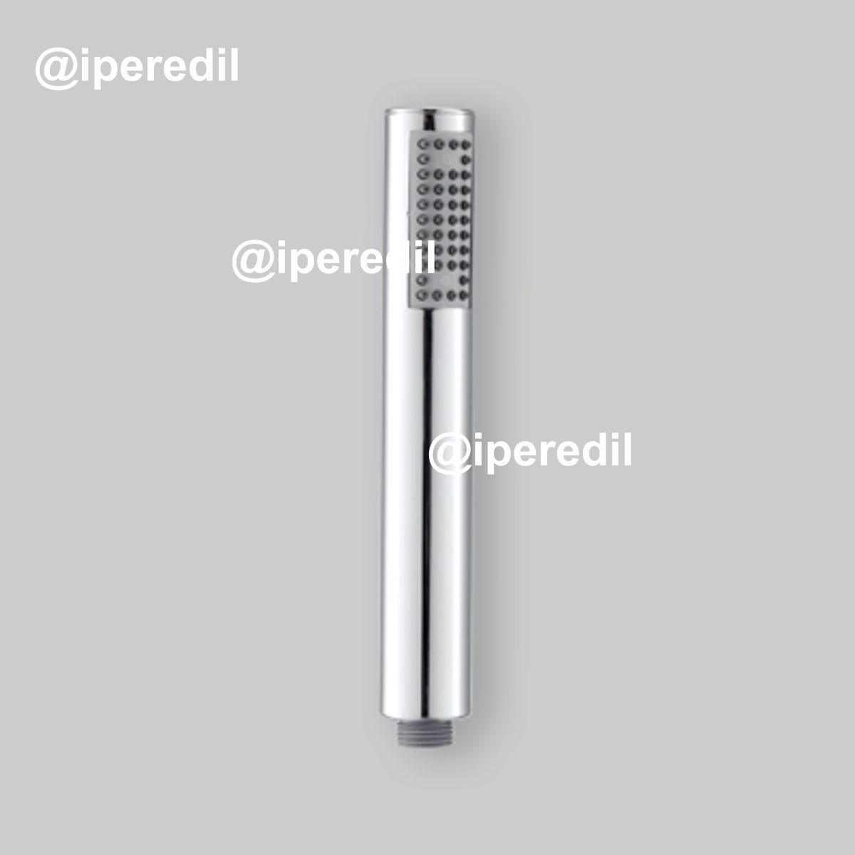 DOCCETTA MONOGETTO TONDA "SARA" CROMO Ø32 - H.221 mm.