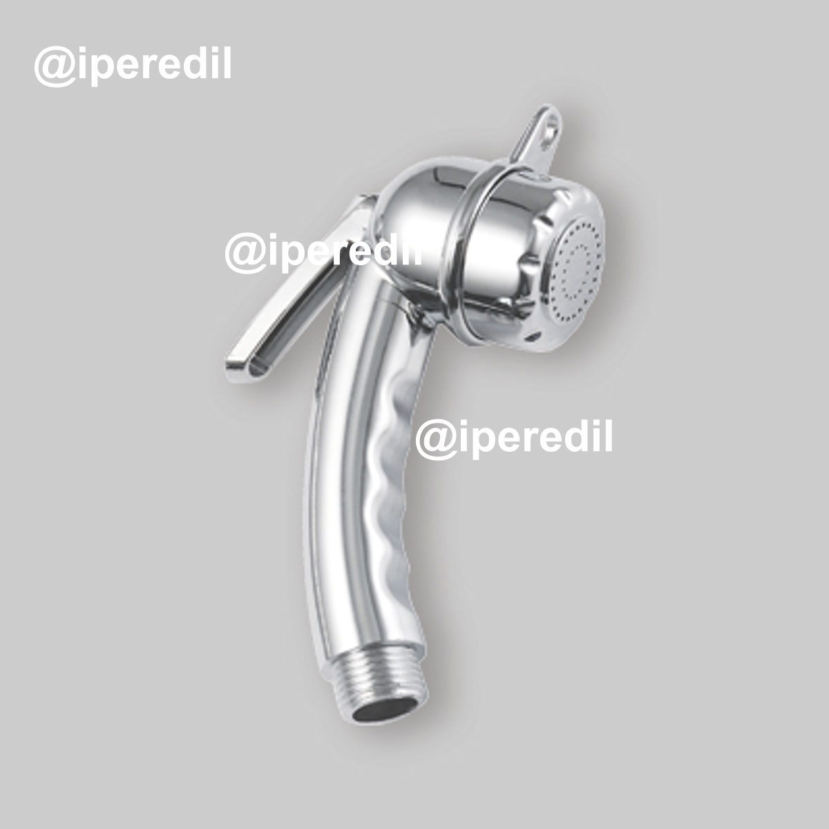 DOCCETTA SHUT-OFF CON PULSANTE IN ABS 1/2" - Cromo