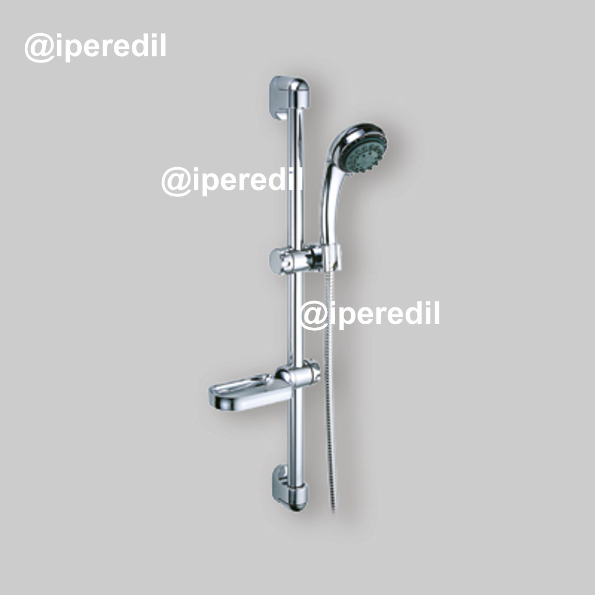 SET SALISCENDI DOCCIA 1 GETTO "TORINO" Cromo