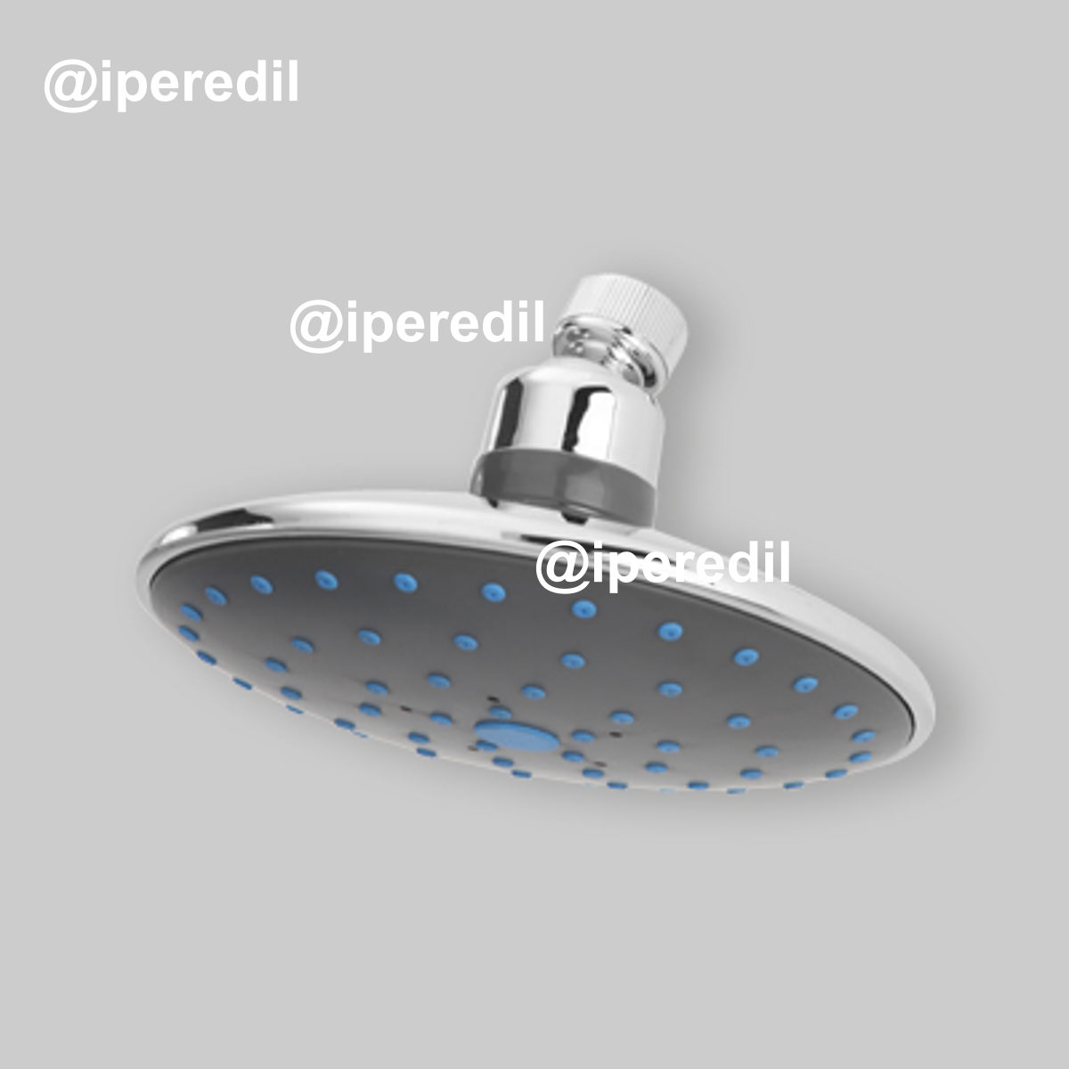 SOFFIONE DOCCIA MONOGETTO "EURO 1" IN ABS Ø160 mm - Cromo