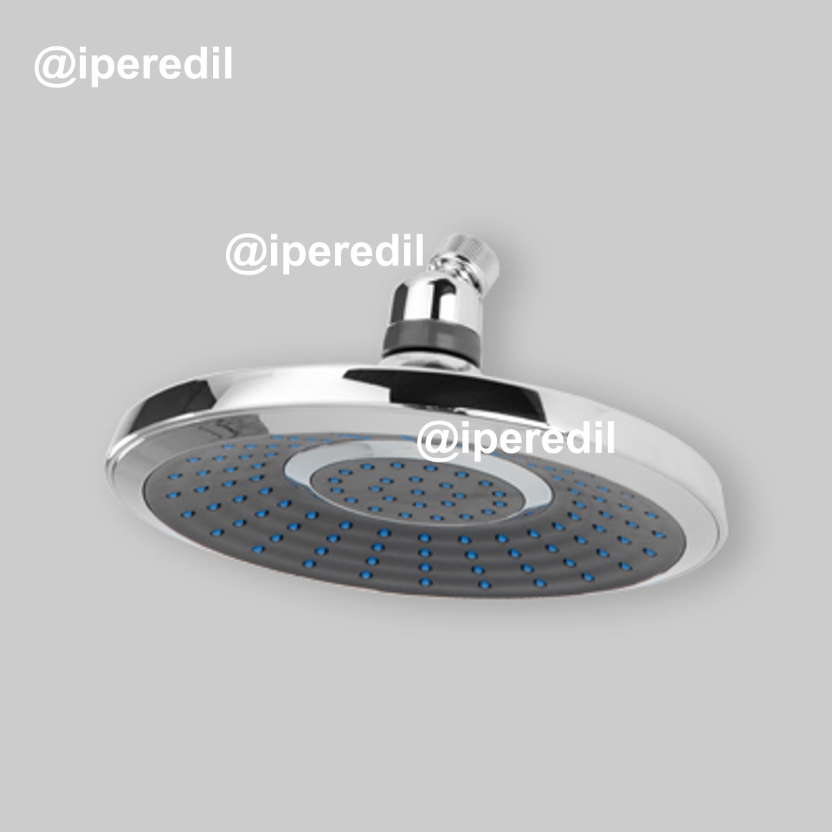 SOFFIONE DOCCIA MONOGETTO "EURO 2" IN ABS Ø225 mm - Cromo