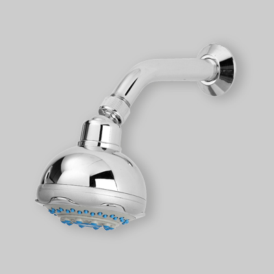 BRACCIO DOCCIA CON SOFFIONE "MULTIFUNZIONE" 1/2" - 5 getti