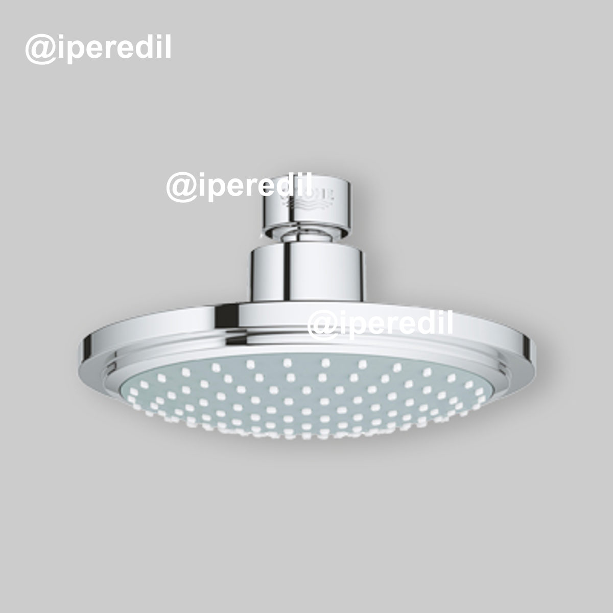 SOFFIONE DOCCIA MONOGETTO "EUPHORIA COSMOPOLITAN 160" Ø160 mm - Cromo