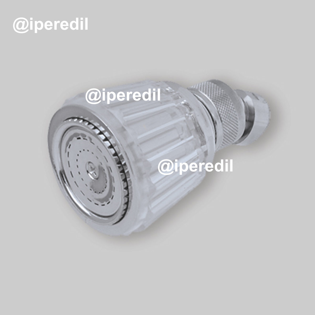 SOFFIONE DOCCIA REGOLABILE "ADIGE" 1/2"- Cromo