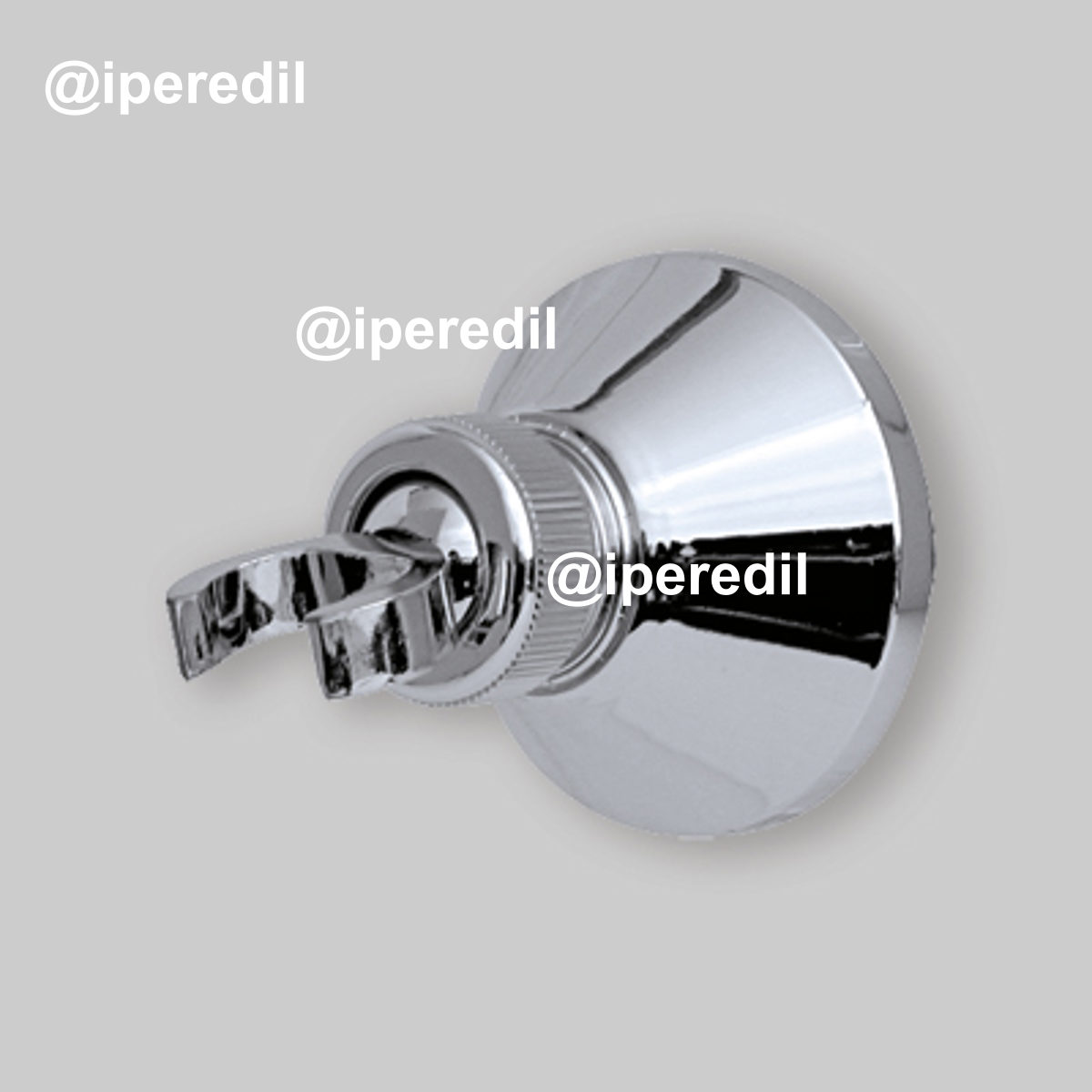 SUPPORTO DOCCIA A SNODO IN ABS ABS Cromo