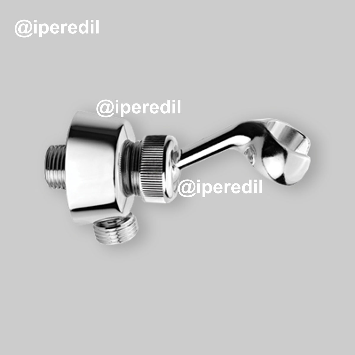 SUPPORTO DOCCIA A SNODO PER DUPLEX 1/2"x1/2" Cromo