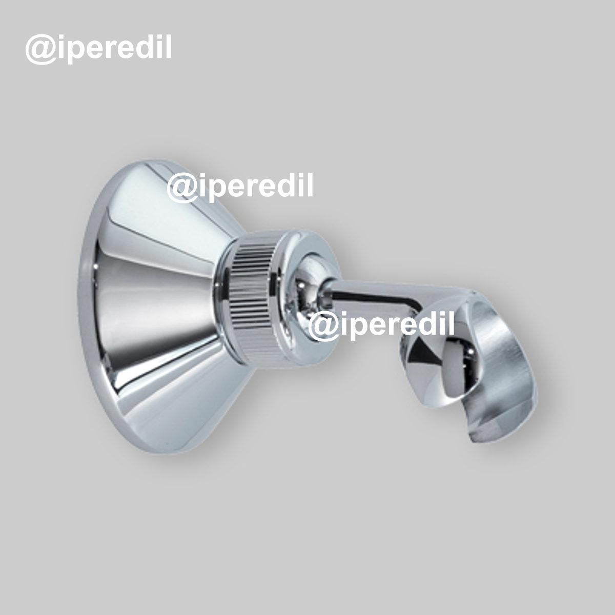 SUPPORTO DOCCIA A SNODO CONICO IN OTTONE Cromo