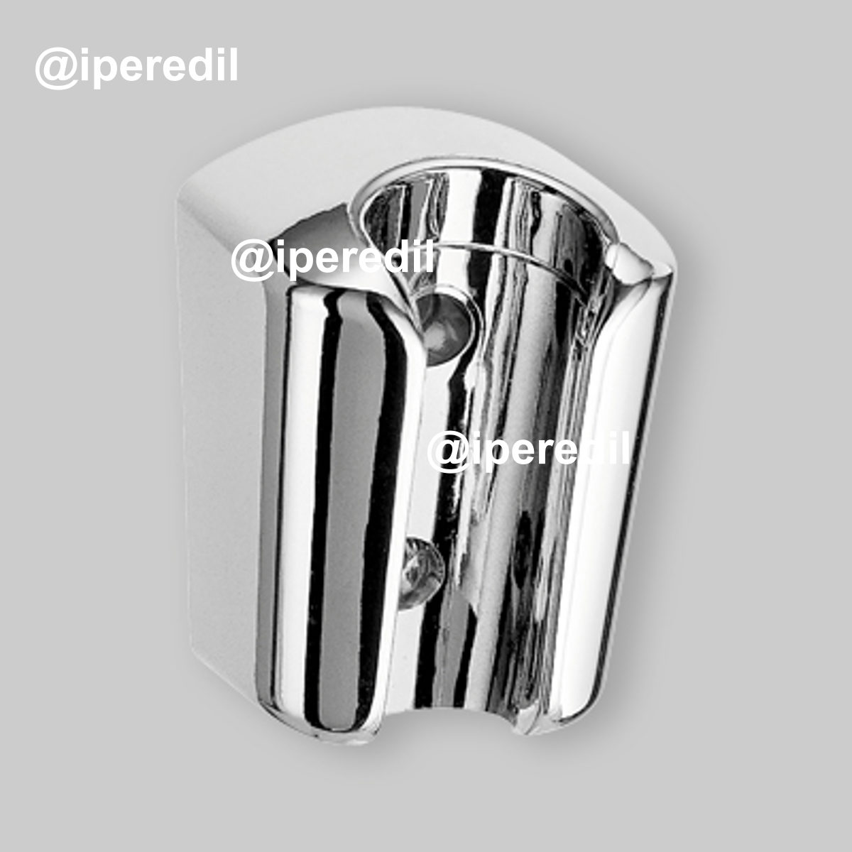 SUPPORTO DOCCIA FISSO CONICO "SLY" ABS Cromato