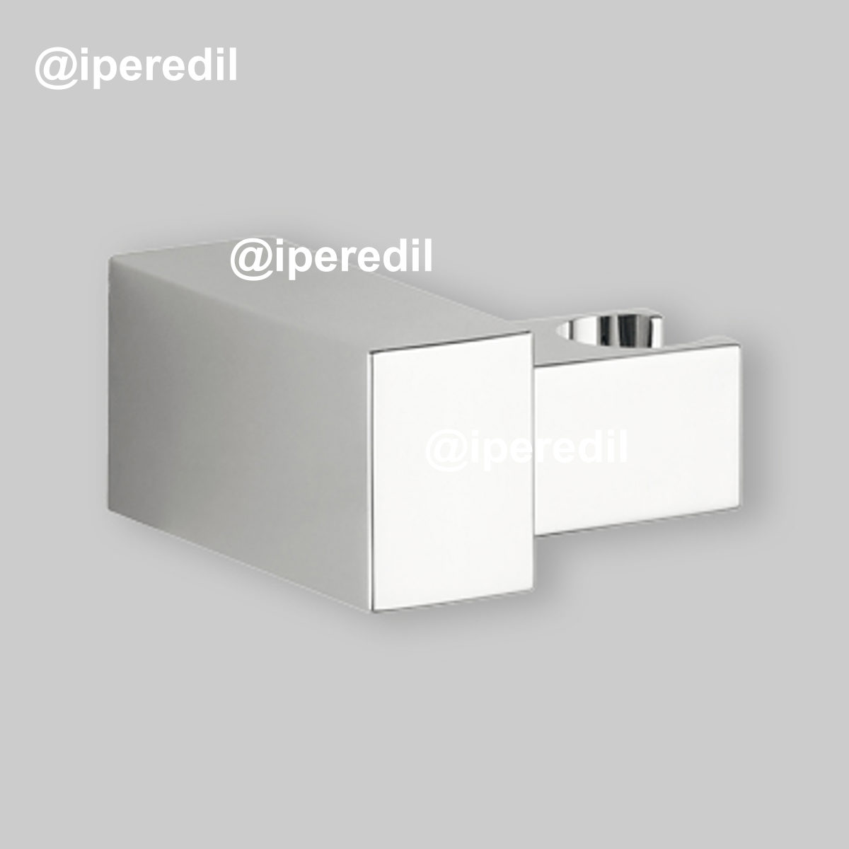 SUPPORTO DOCCIA GIREVOLE CONICO "STICH" ABS Cromato