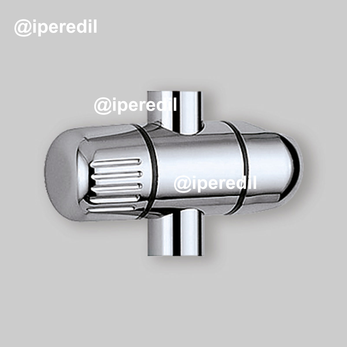 CENTRALE PER SALISCENDI DOCCIA Ø25 mm Cromo