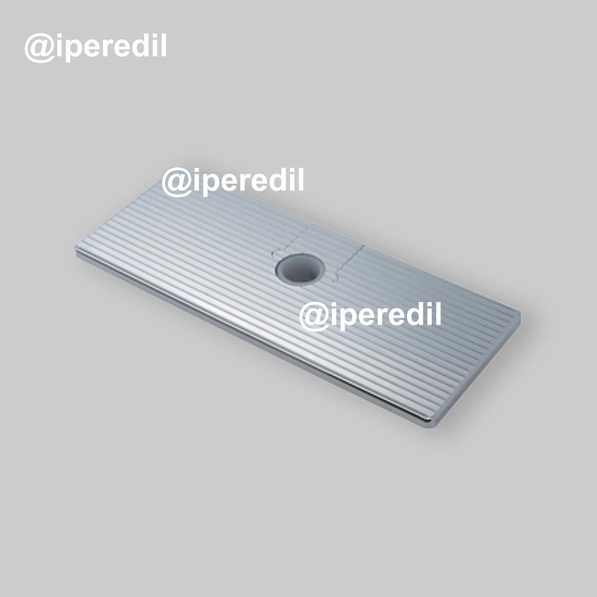 PORTASAPONE UNIVERSALE PER ASTA SALISCENDI DOCCIA CROMO Ø18/20/22/25 mm