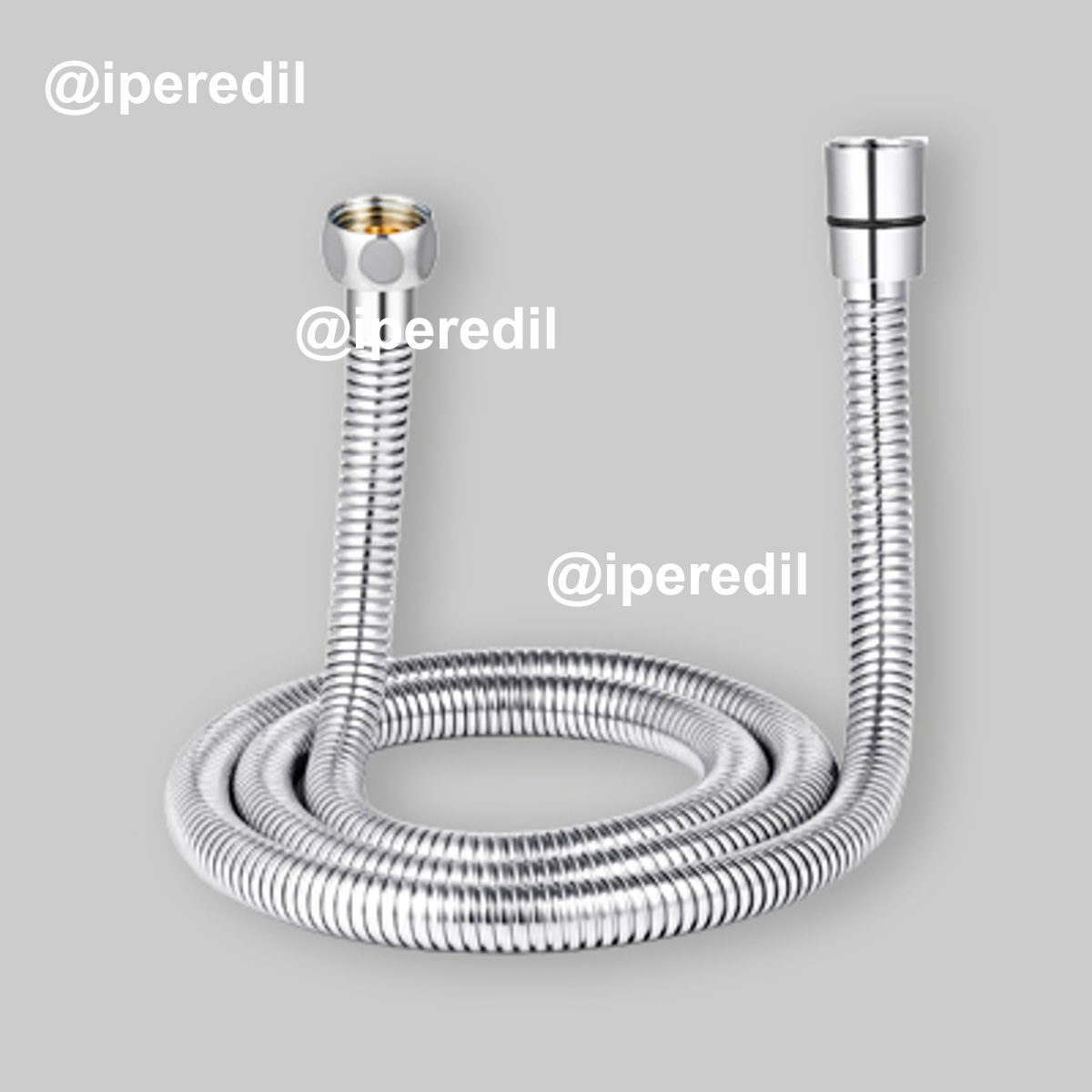 FLESSIBILE DOCCIA CONICO CON DADO GIREVOLE 1/2" x 1/2" cm 200