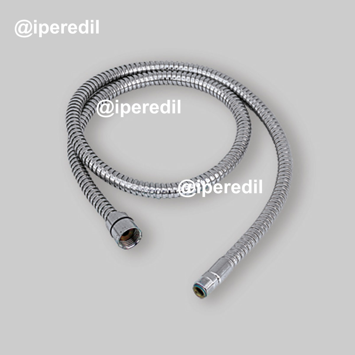 FLESSIBILE PER MISCELATORE CON DOCCETTA ESTRAIBILE IN OTTONE DOPPIA AGGRAFFATURA 1/2" conico x M 15