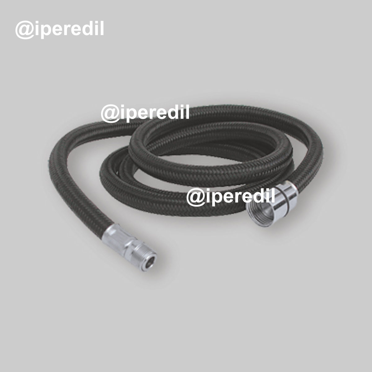 FLESSIBILE PER MISCELATORE CON DOCCETTA ESTRAIBILE IN NYLON 1/2" conico x 15 x 1 M" cm 120