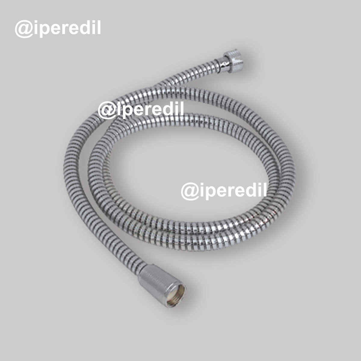 FLESSIBILE DOCCIA CONICO "BIFLEX" IN PVC E NYLON 1/2" x 1/2" cm 150