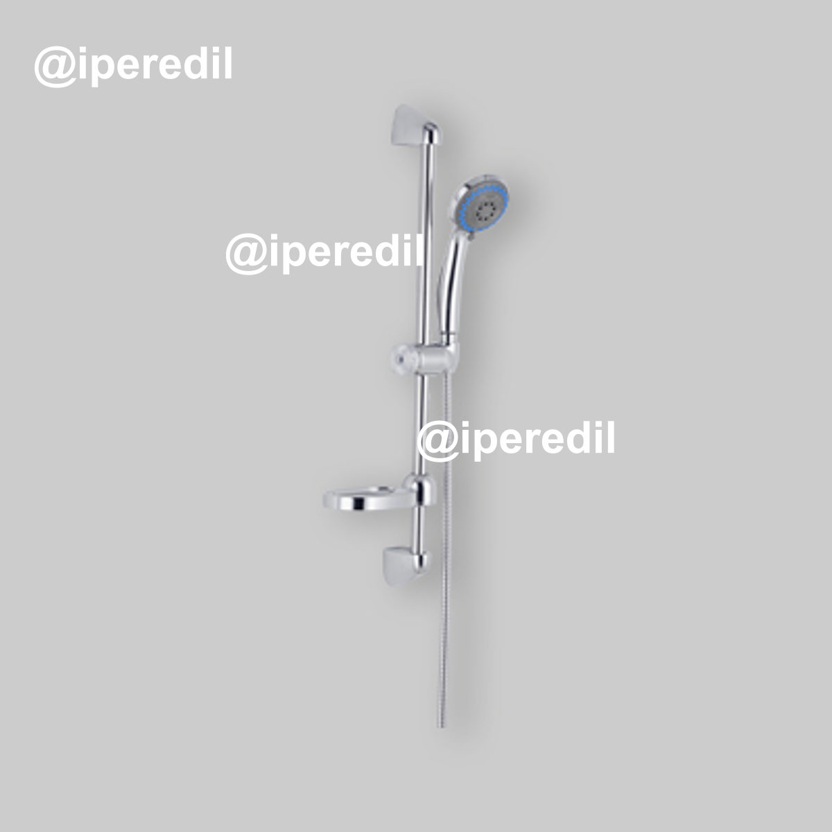 SET SALISCENDI DOCCIA 3 GETTI "PANAMA" Cromo