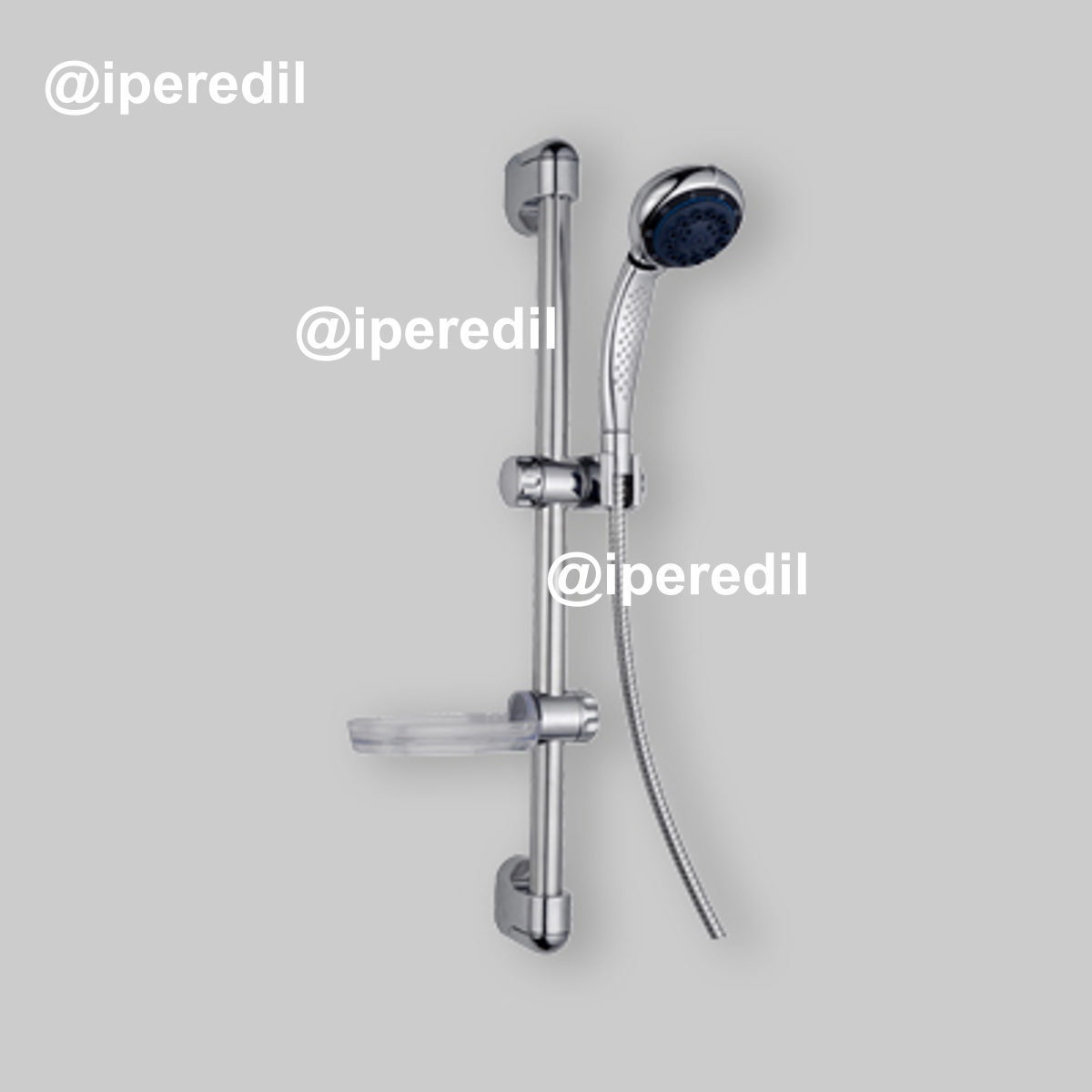 SET SALISCENDI DOCCIA 8 GETTI "GINEVRA" Cromo