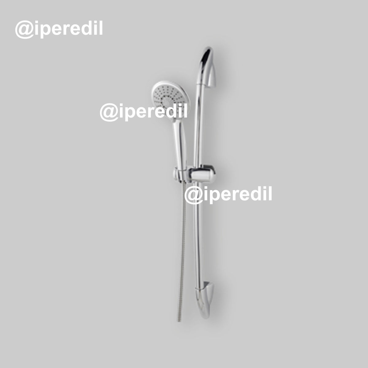 SET SALISCENDI DOCCIA 3 GETTI CURVO Cromo