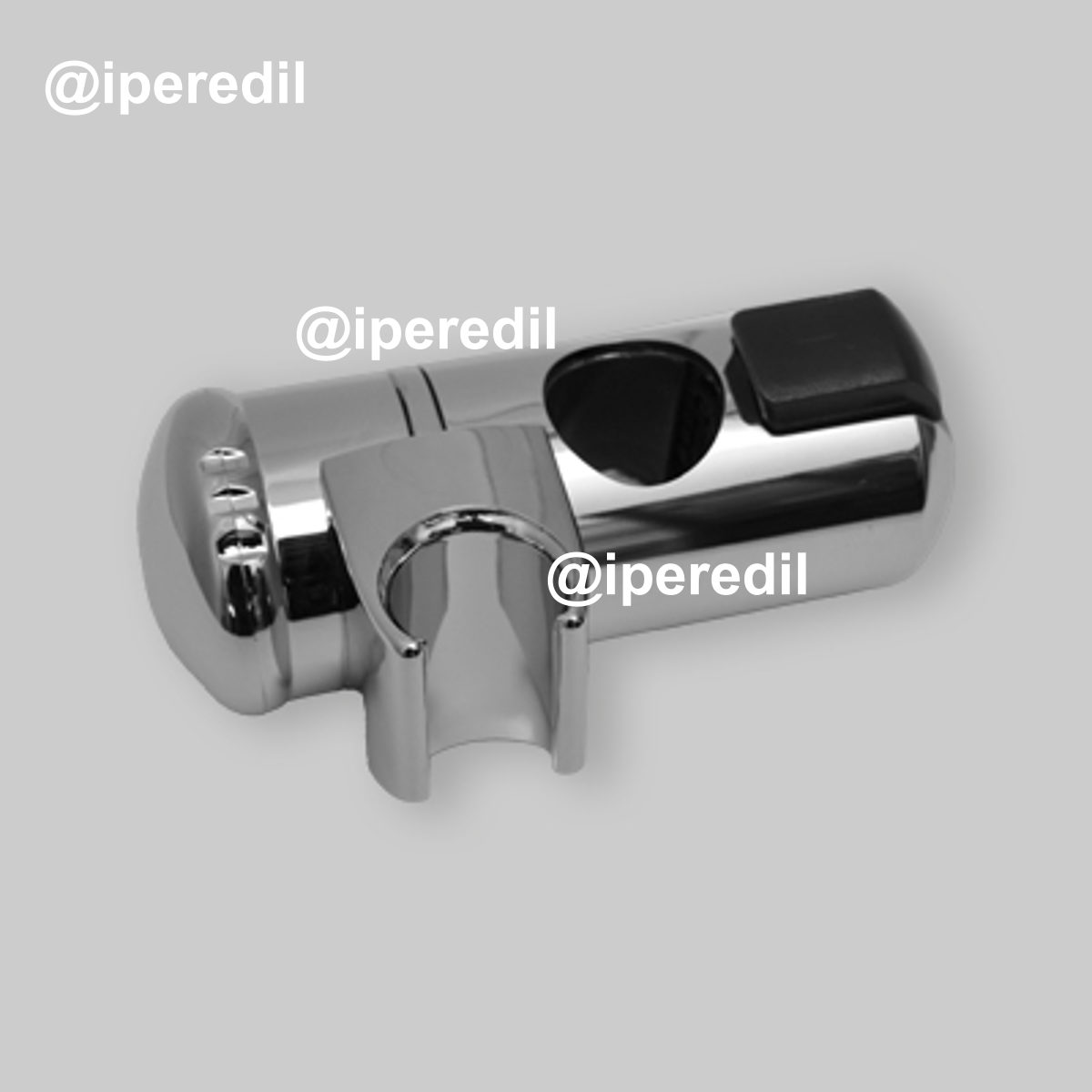 CENTRALE PER SALISCENDI DOCCIA CURVO Ø25 mm - Cromo