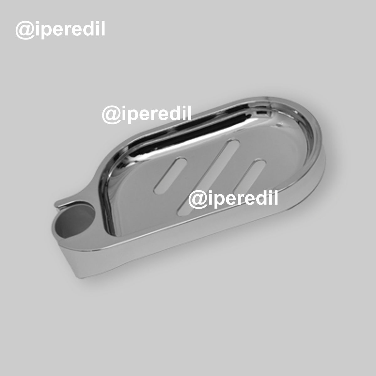 PORTASAPONE PER ASTA DOCCIA "GINEVRA" E "MORGANA" Ø25 mm - Cromo