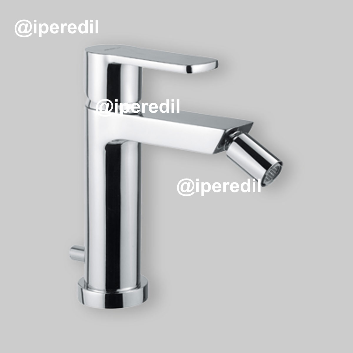 MISCELATORE BIDET NEW DETROIT Cromo + Piletta 1"1/4