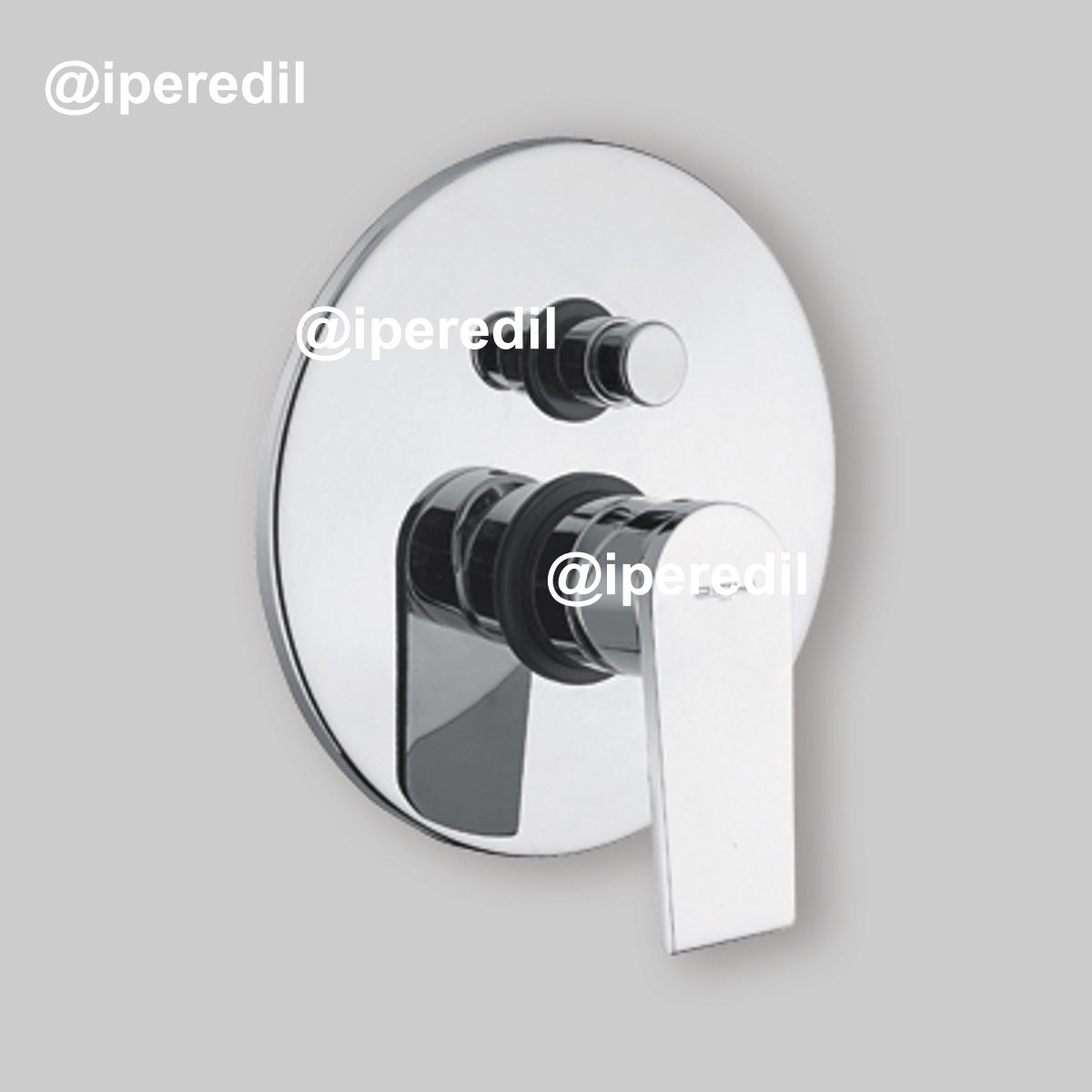 MISCELATORE DOCCIA INCASSO CON DEVIATORE NEW DETROIT cromo