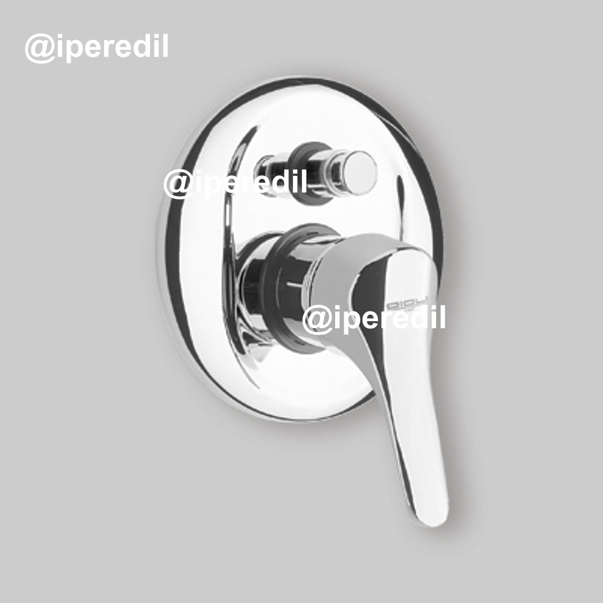 MISCELATORE DOCCIA INCASSO CON DEVIATORE KAPPA cromo