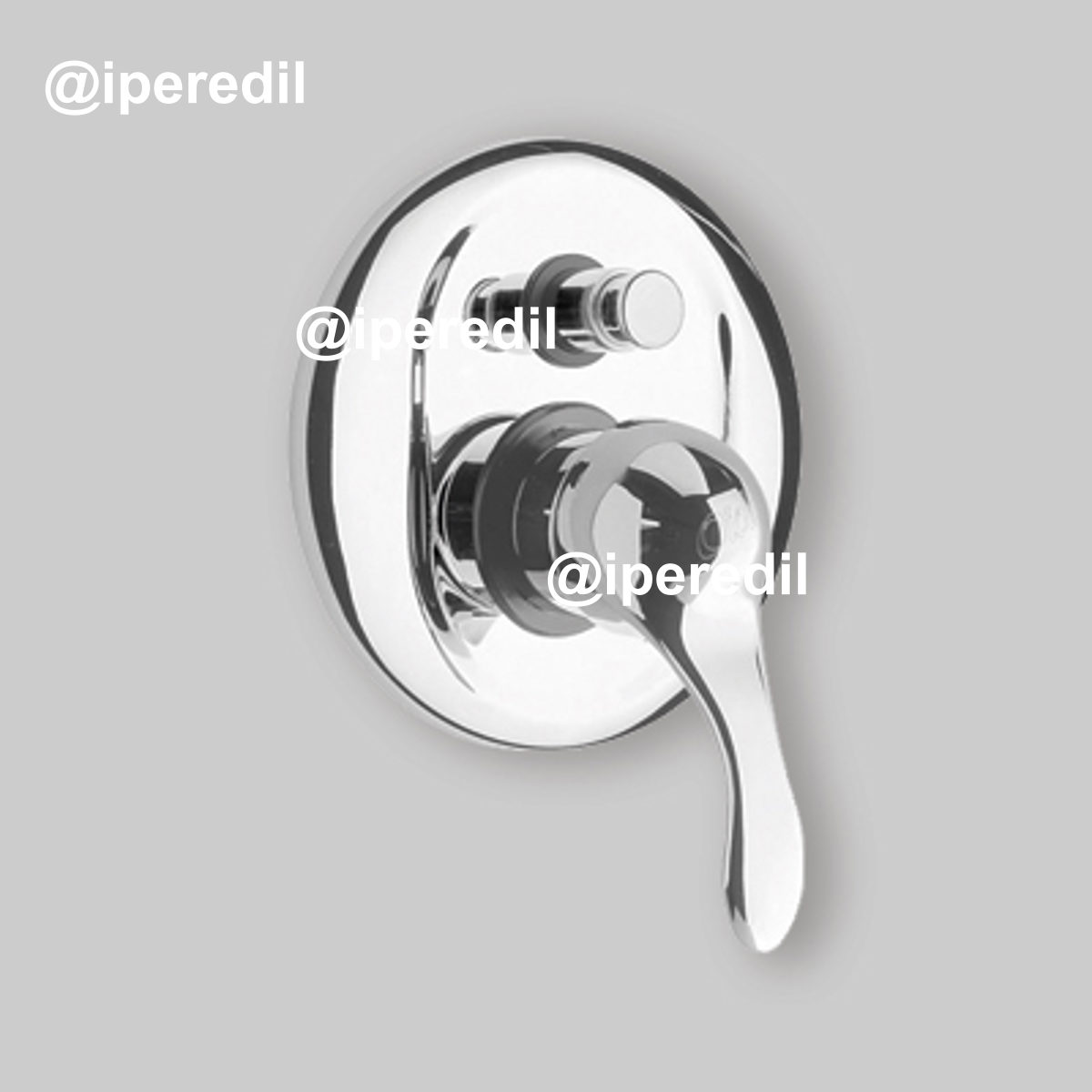 MISCELATORE DOCCIA INCASSO CON DEVIATORE ARCANA cromo