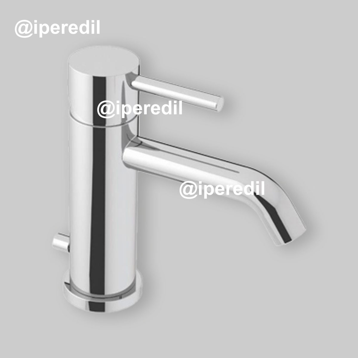 MISCELATORE LAVABO MICRO Cromo + Piletta 1"1/4