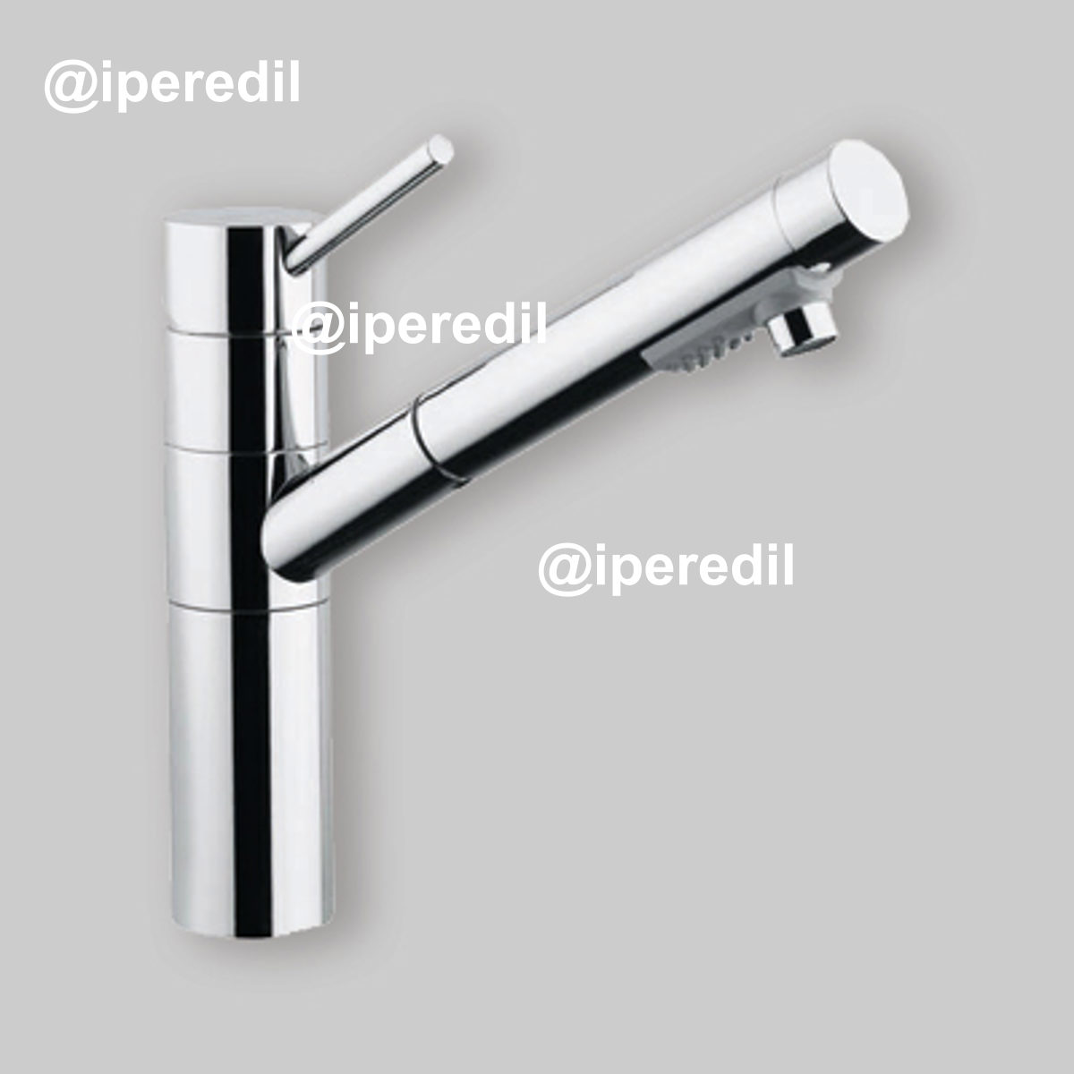 MISCELATORE LAVELLO CON DOCCIA ESTRAIBILE MICRO cromo