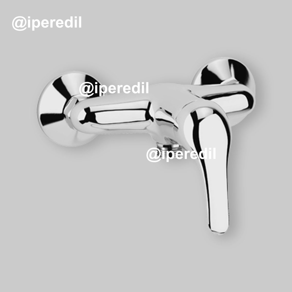 MISCELATORE ESTERNO DOCCIA VENEZIA LEVA FRONTALE Cromo -Ø40