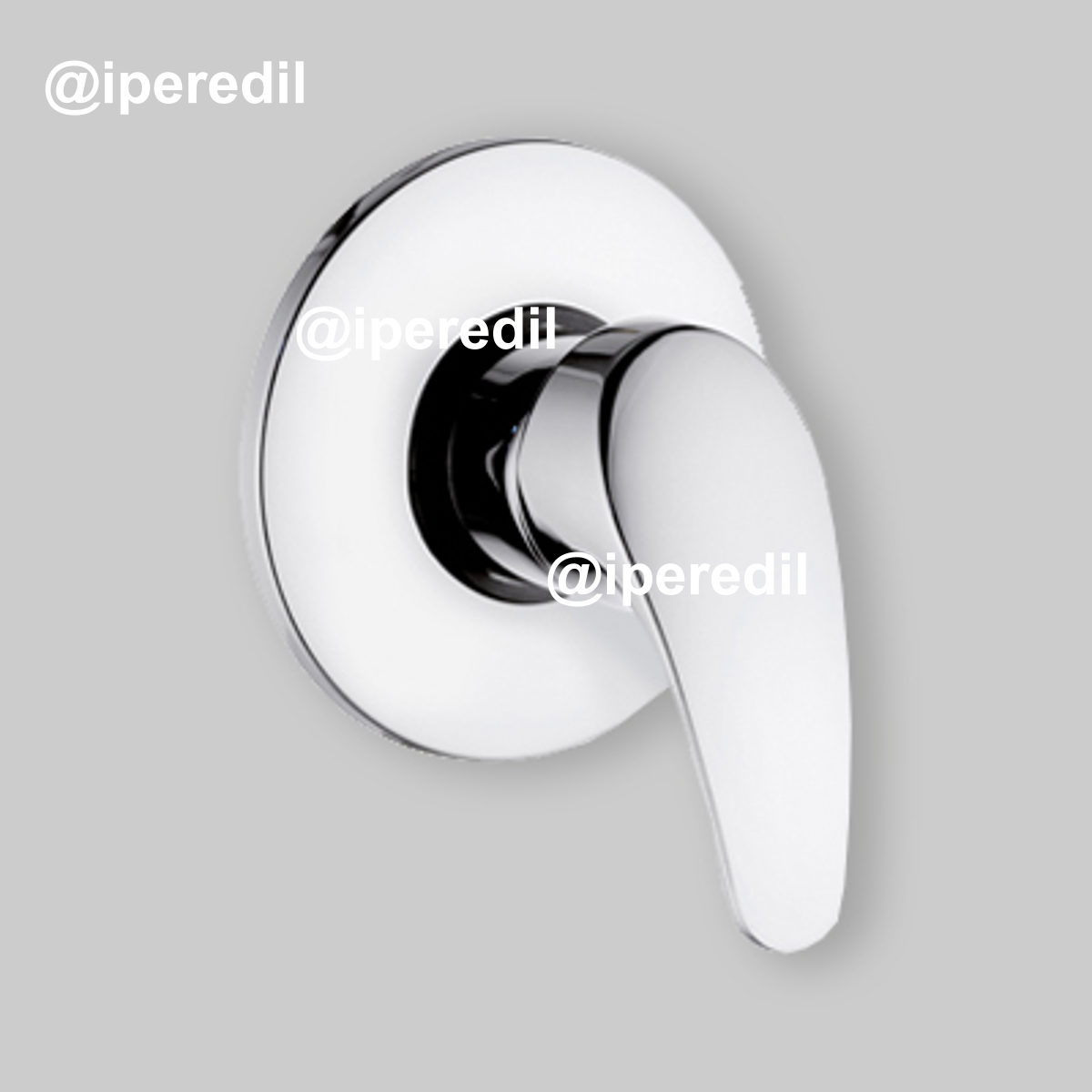 MISCELATORE INCASSO DOCCIA ROMA Cromo