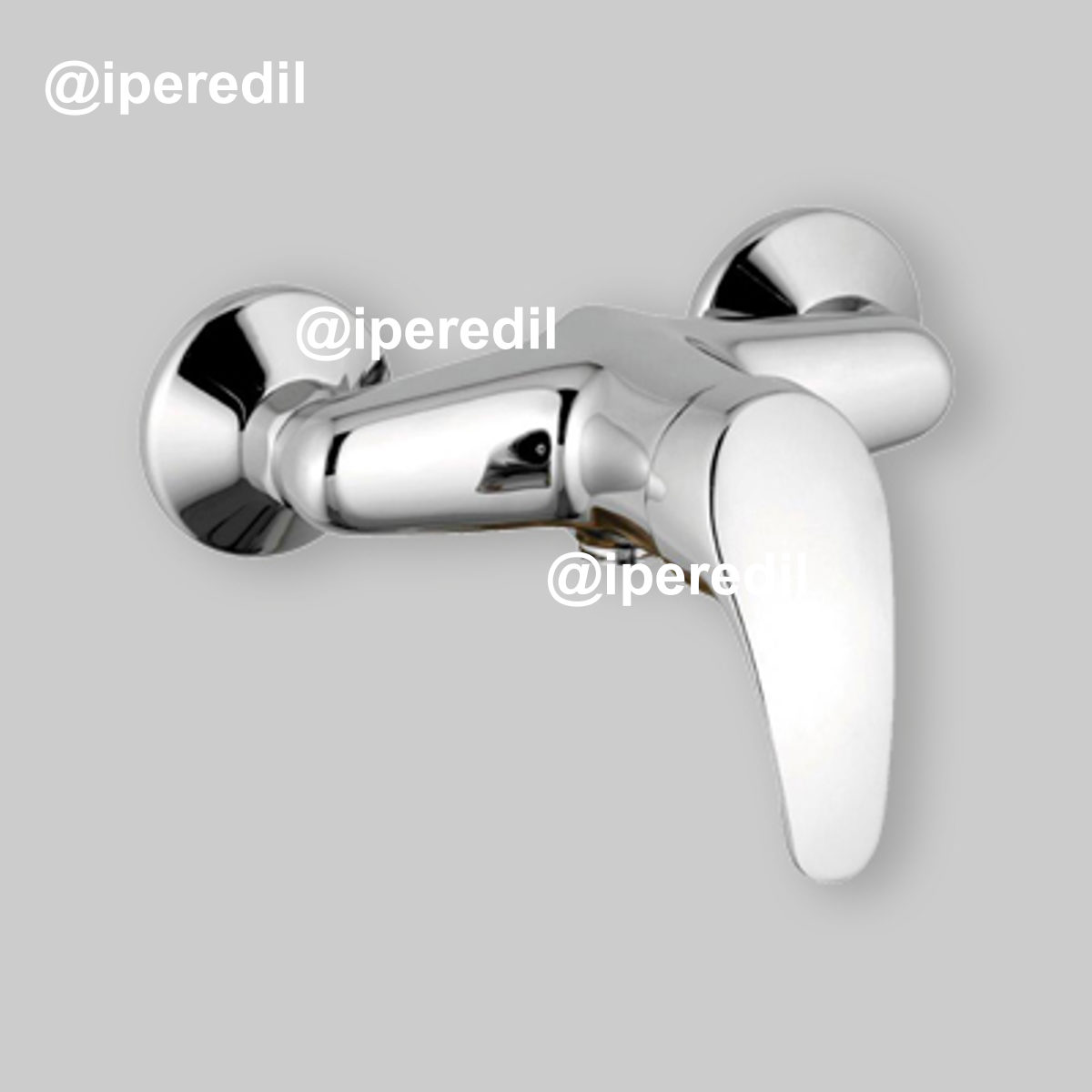 MISCELATORE ESTERNO DOCCIA ROMA A LEVA FRONTALE Cromo