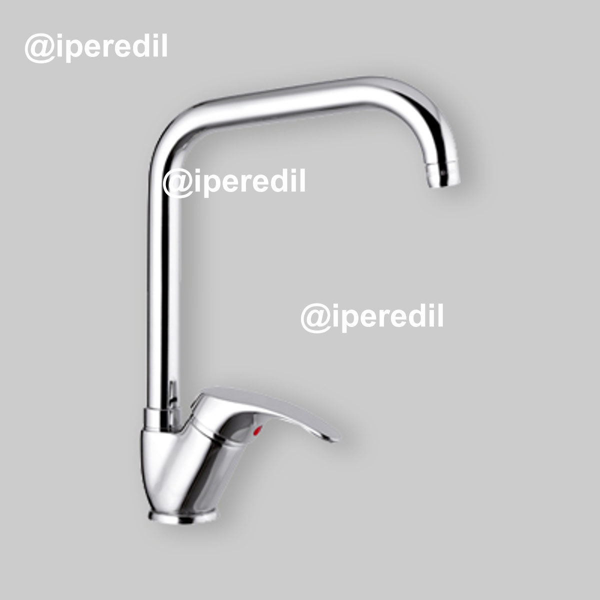 MISCELATORE LAVELLO ROMA CANNA A "L" Cromo