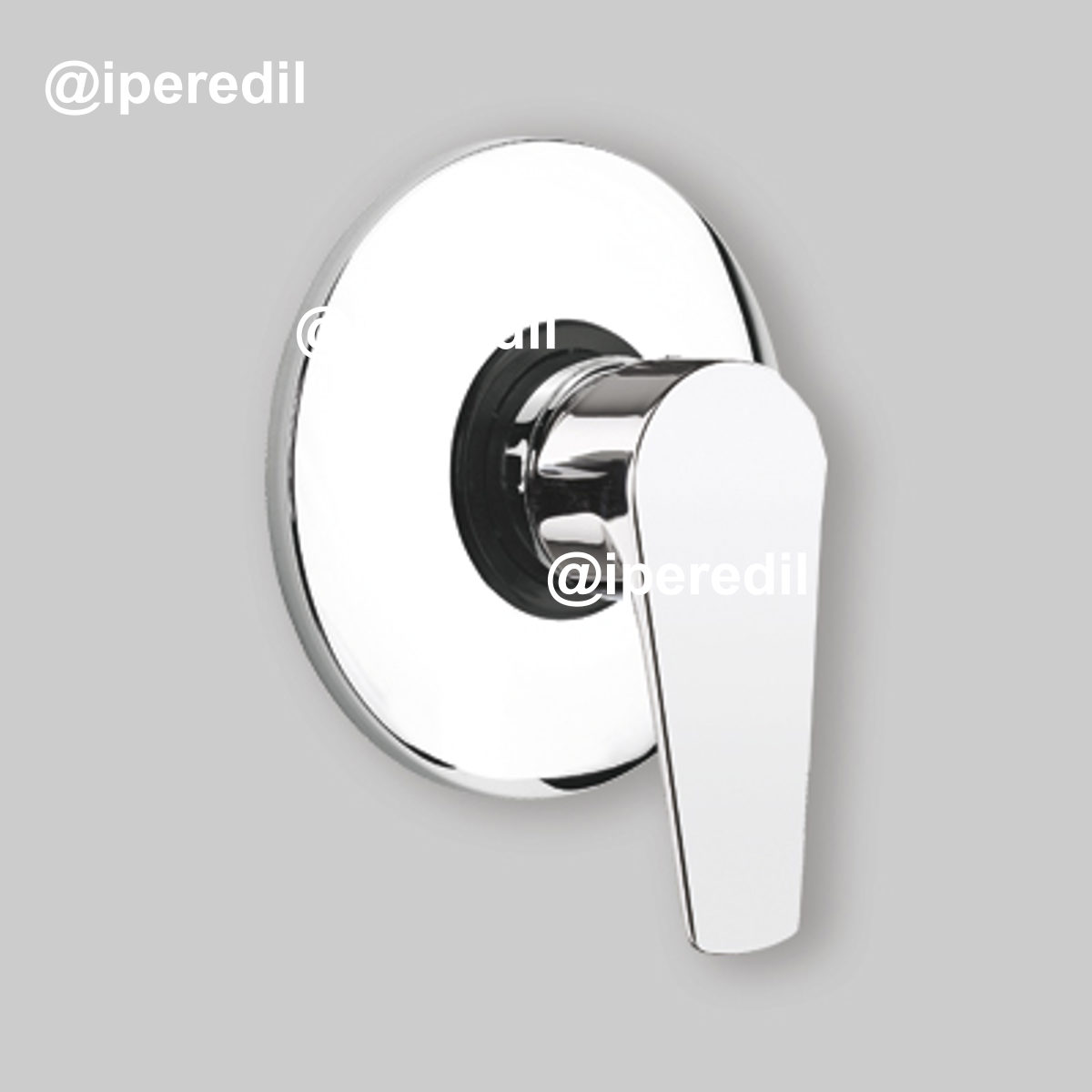 MISCELATORE DOCCIA INCASSO SIENA CROMO Ø35 mm