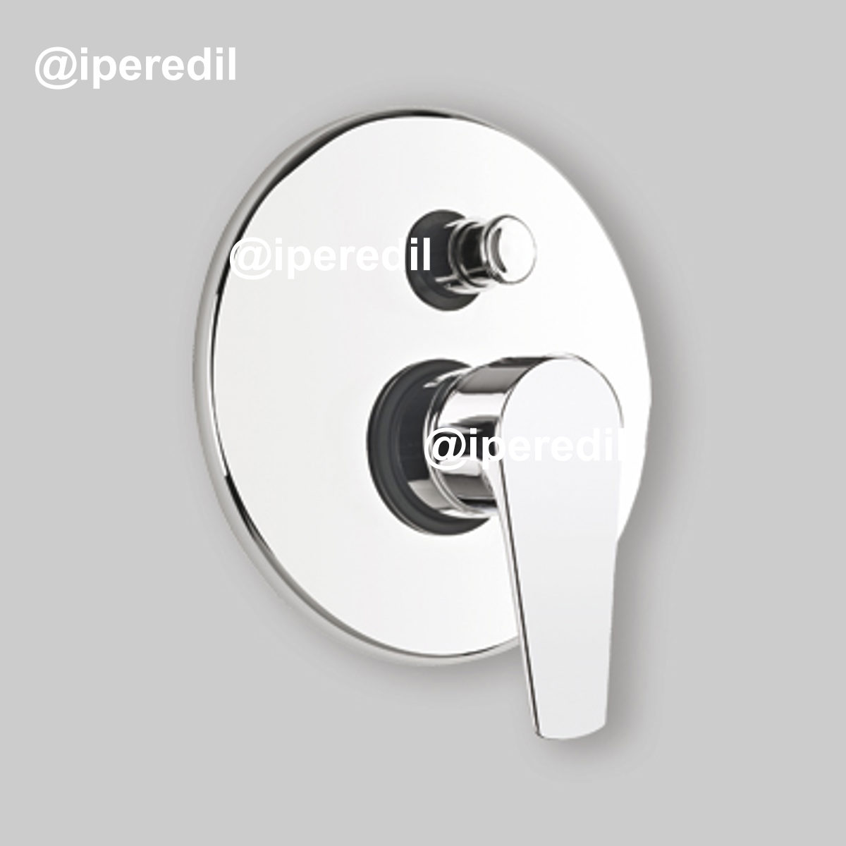 MISCELATORE DOCCIA INCASSO SIENA CON DEVIATORE cromo