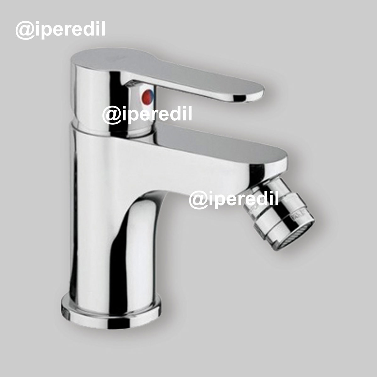 MISCELATORE BIDET "BLU" Cromo + Piletta 1"1/4