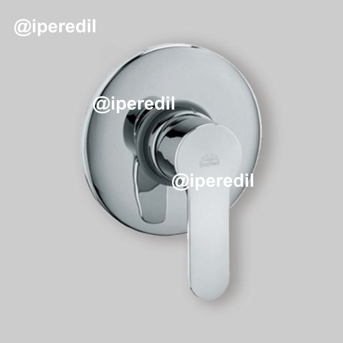 MISCELATORE INCASSO DOCCIA "BLU" Cromo