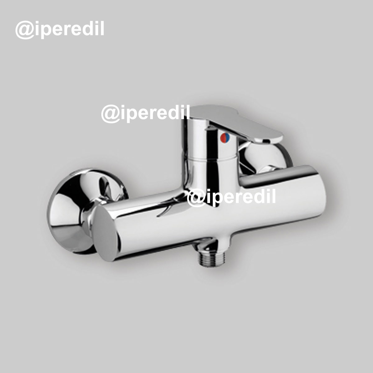 MISCELATORE DOCCIA ESTERNO "BLU" Cromo - 1/2"